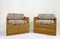 Mid-Century Modern Sessel aus Bambus & Rattan mit Schubladen, Italien, 1960er, 2er Set 6