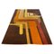 Mid-Century Modern Wool Rug with Geometric Pattern, Italy, 1970s 2