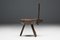 Brutalist Wabi Sabi Tripod Alpine Chair, France, 19th Century 11