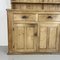 Large Victorian Stripped Pine Dresser 2