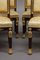 Empire Style Salon Set in Mahogany and Gilded Bronzes, 1860, Set of 9, Image 20