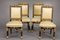 Empire Style Salon Set in Mahogany and Gilded Bronzes, 1860, Set of 9, Image 14