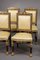 Empire Style Salon Set in Mahogany and Gilded Bronzes, 1860, Set of 9, Image 16