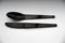 Mid-Century 2060 Spoon and Knife by Auböck for Amboss, 1955, Set of 2 3