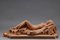Large Terracotta Sculpture Depicting an Odalisque Reclining on a Drape, 1940s, Image 4