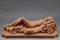 Large Terracotta Sculpture Depicting an Odalisque Reclining on a Drape, 1940s, Image 5