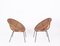 Chaises et Table Basse Mid-Century en Rotin, Osier et Fer, Italie, 1960s 7