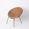 Chaises et Table Basse Mid-Century en Rotin, Osier et Fer, Italie, 1960s 17