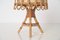 Lámparas de mesa Mid-Century de ratán y mimbre de Louis Sognot, Francia, años 60. Juego de 2, Imagen 10