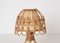 Lámparas de mesa Mid-Century de ratán y mimbre de Louis Sognot, Francia, años 60. Juego de 2, Imagen 9
