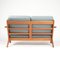 GE290 Two-Seater Sofa by Hans Wegner, 1960s 5