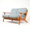 GE290 Zwei-Sitzer Sofa von Hans Wegner, 1960er 1