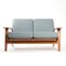 GE290 Two-Seater Sofa by Hans Wegner, 1960s 2