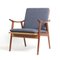 Norwegian Armchair by Fredrik Kayser, 1960s, Image 1