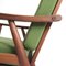 Set of GE270 Chair with Stool by Hans Wegner for Getama, 1960s, Image 19