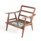 Set of GE270 Chair with Stool by Hans Wegner for Getama, 1960s, Image 10