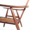 GE270 Chair with Stool by Hans Wegner for Getama, 1960s, Set of 2 9