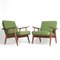 GE270 Chair with Stool by Hans Wegner for Getama, 1960s, Set of 2 23