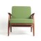 GE270 Chair with Stool by Hans Wegner for Getama, 1960s, Set of 2 4