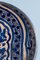 Moroccan Blue and White Footed Plate, Image 3