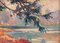 Henri Hélis, Rami sopra l'acqua, Dipinto ad olio su tela, Inizio XX secolo, Con cornice, Immagine 2