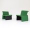 Fabric and Plastic Armchairs, 1980s, Set of 2, Image 4