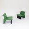 Fabric and Plastic Armchairs, 1980s, Set of 2 5