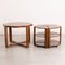 British Art Deco Butterfly Nesting Tables in Walnut, 1930, Set of 5 4