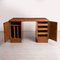 Art Deco Partner's Desk in Harlequin Oak and Golden Oak, 1930 5