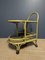 Green Rattan Serving Trolley, Image 2