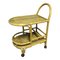 Green Rattan Serving Trolley, Image 1