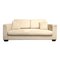 Vintage Three-Seater Sofa in Off-White 1