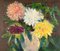 Fritz Mühsam, Dahlia Flower Still Life, Early 20th Century, Oil Painting, Framed 2