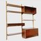 Mid-Century Danish Wall Unit in Teak, 1960s 2