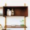 Mid-Century Danish Wall Unit in Teak, 1960s 8