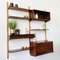 Mid-Century Danish Wall Unit in Teak, 1960s, Image 4