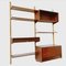 Mid-Century Danish Wall Unit in Teak, 1960s, Image 12