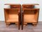 Tables de Chevet en Briarwood, Italie, 1930s, Set de 2 6