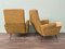 Set of Vintage Italian Armchairs with Metal Legs, 1950s 3