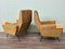 Set of Vintage Italian Armchairs with Metal Legs, 1950s 4