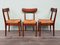 Vintage Beech Chairs with Caned Seat, 1950s, Set of 3 2