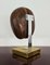 Double Coconut Sculpture on Brass Stand, France, 1970s, Image 7
