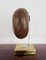 Double Coconut Sculpture on Brass Stand, France, 1970s, Image 8