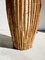 Lámpara de pie de ratán y bambú, años 70, Imagen 2