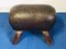 Vintage Leather Bench, 1930s, Image 6