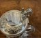 Brocca vittoriana antica in vetro molato e placcato in argento, metà XIX secolo, Immagine 10