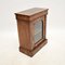 Antique Victorian Walnut Miniature Pier Cabinet, 1860s 4