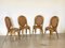 Bamboo Game Table and Chairs Set, 1970s, Set of 5, Image 15
