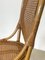 Juego de mesa de juegos y sillas de bambú, años 70. Juego de 5, Imagen 28