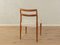 Anna Dining Chairs by Johannes Andersen for Uldum Møbelfabrik, 1960s, Set of 6 4